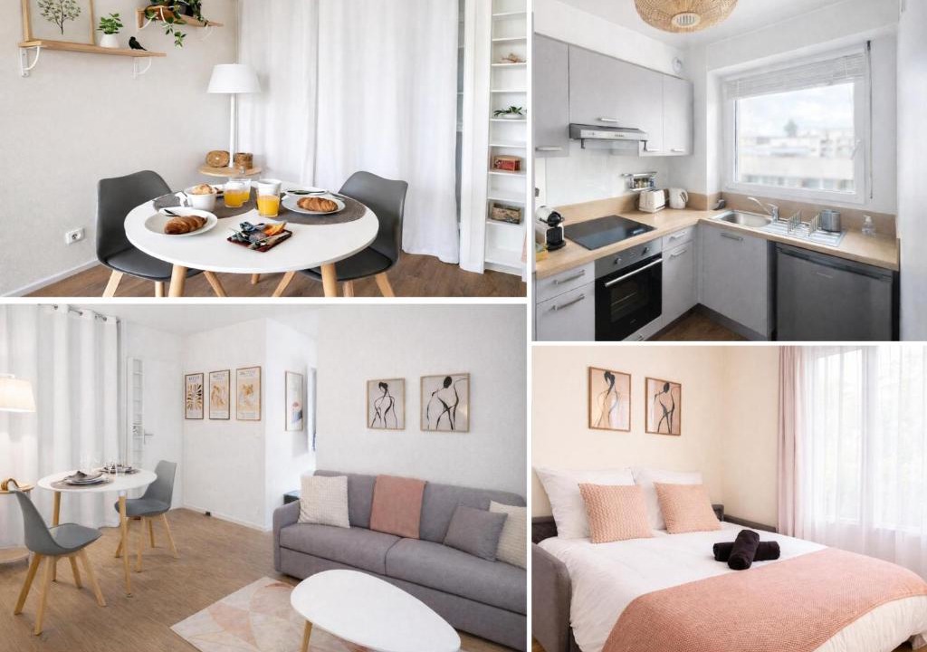 Ermont Apartment | Parenthèse cosy, Parking, Paris 25 min