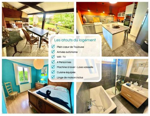Muret Villa | " Parenthèse Muretaine " Terrasse - 8 Pers - Wifi