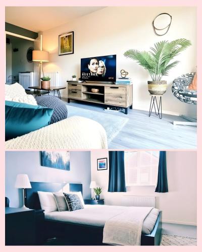 Stoke Gifford House | Park on the Doorstep, 2-Bed Modern House in Stoke Gifford, NR Parkway Station and UWE