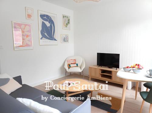 Henriville Apartment | Paul Sautai - 2 couchages - proche centre