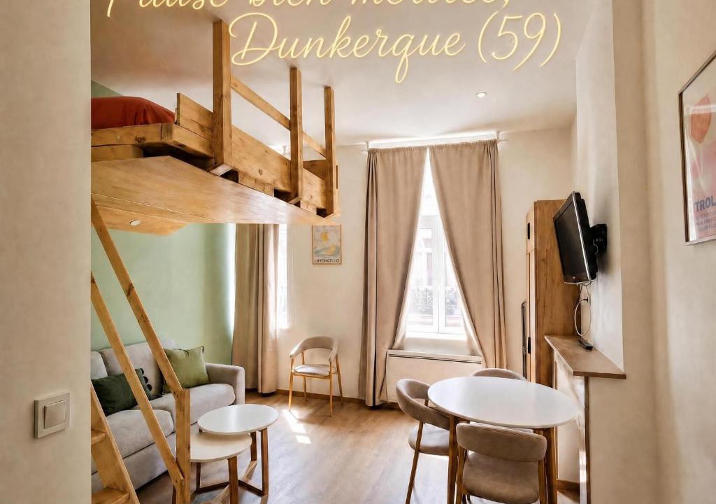 Malo-les-Bains Apartment | Pause bien méritée, digue de Malo Dunkerque