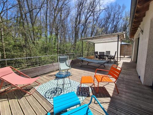 Lapeyrouse-Fossat House | PAUSE NATURE Maison Cosmos avec parking gratuit