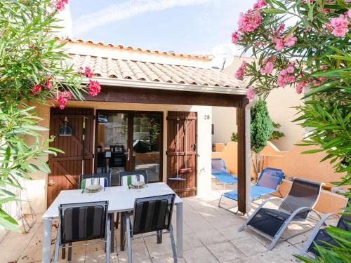 Foulquines Villa | Pavillon Studio Mezzanine à Narbonne-Plage avec Piscine - FR-1-409-241