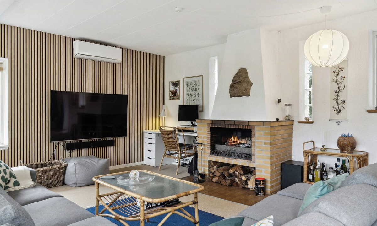 Borre House | Peace in home with sauna near Møns Klint