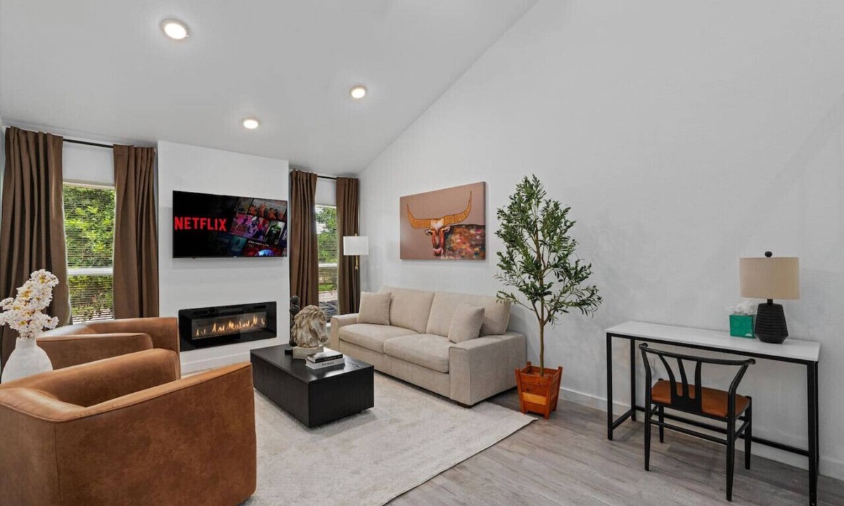 Coronado Hills Villa | Peaceful Austin Hideaway with Luxe Comfort, Patio & Fireplace