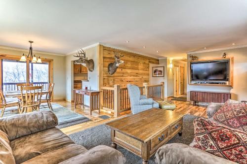 Hancock House | Peaceful Hancock Home with Patio, Deck and Grill!