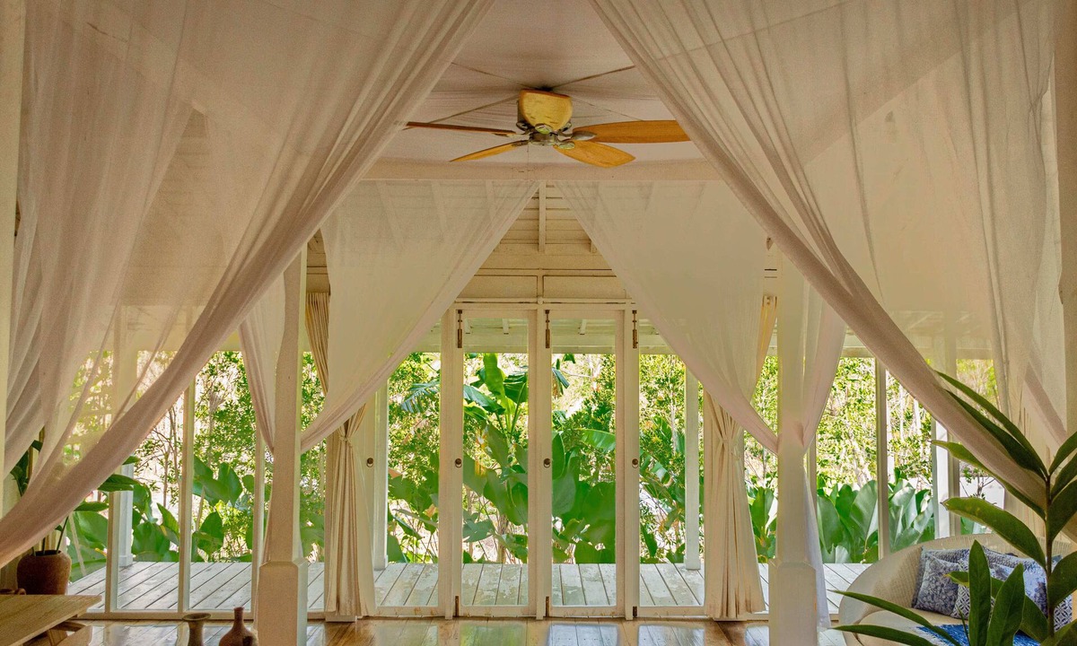 Bantul Cabin | Peaceful Retreat with a Lush Garden & Open-Air Patio