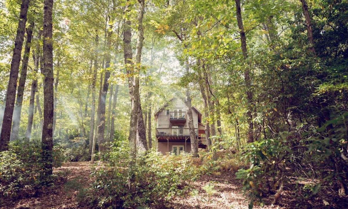 Burks Fork Cabin | Peak Fall Experience -Cabin + Hot Tub Near Parkway