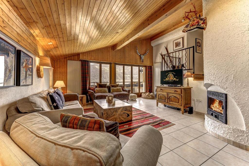 La Tzoumaz Apartment | Penthouse les Telecabines