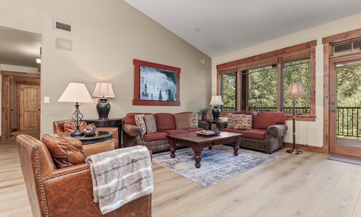 Steamboat Springs Condo | Penthouse Level + A/C! - Covered Deck, Outdoor Pool, Hot Tubs, Grill Area