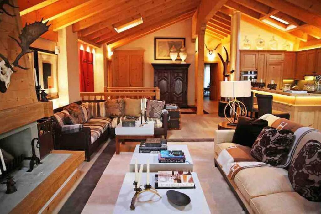 Villars-sur-Ollon Apartment | Penthouse Royal dans magnifique Hôtel 5*