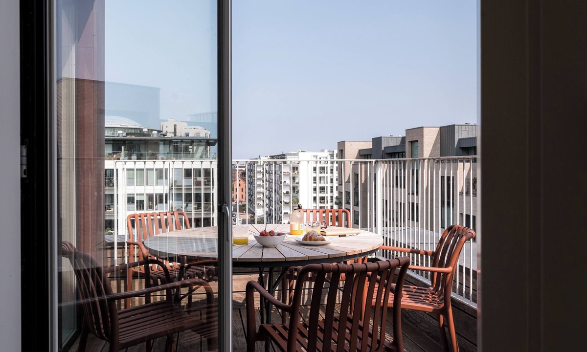 Amager Apartment | Penthouse with 2 terraces & harbour views