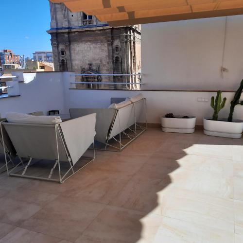 Murcia Apartment | Penthouse with sunny Terrace by Cathedral