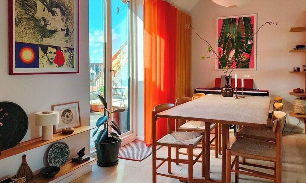 København NV Apartment | Penthouse with vaulted ceiling in Nordvest