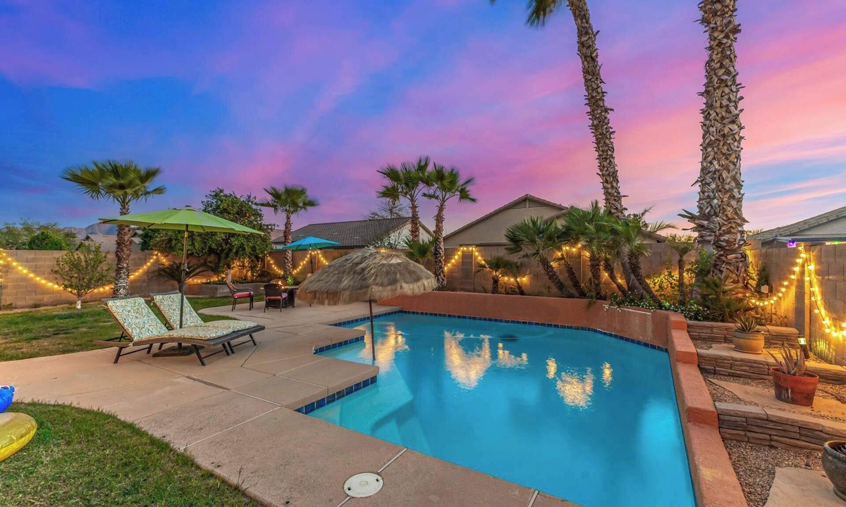 Sun Groves House | Pet-Friendly 4BR Oasis - Heated Pool, Firepit & BBQ