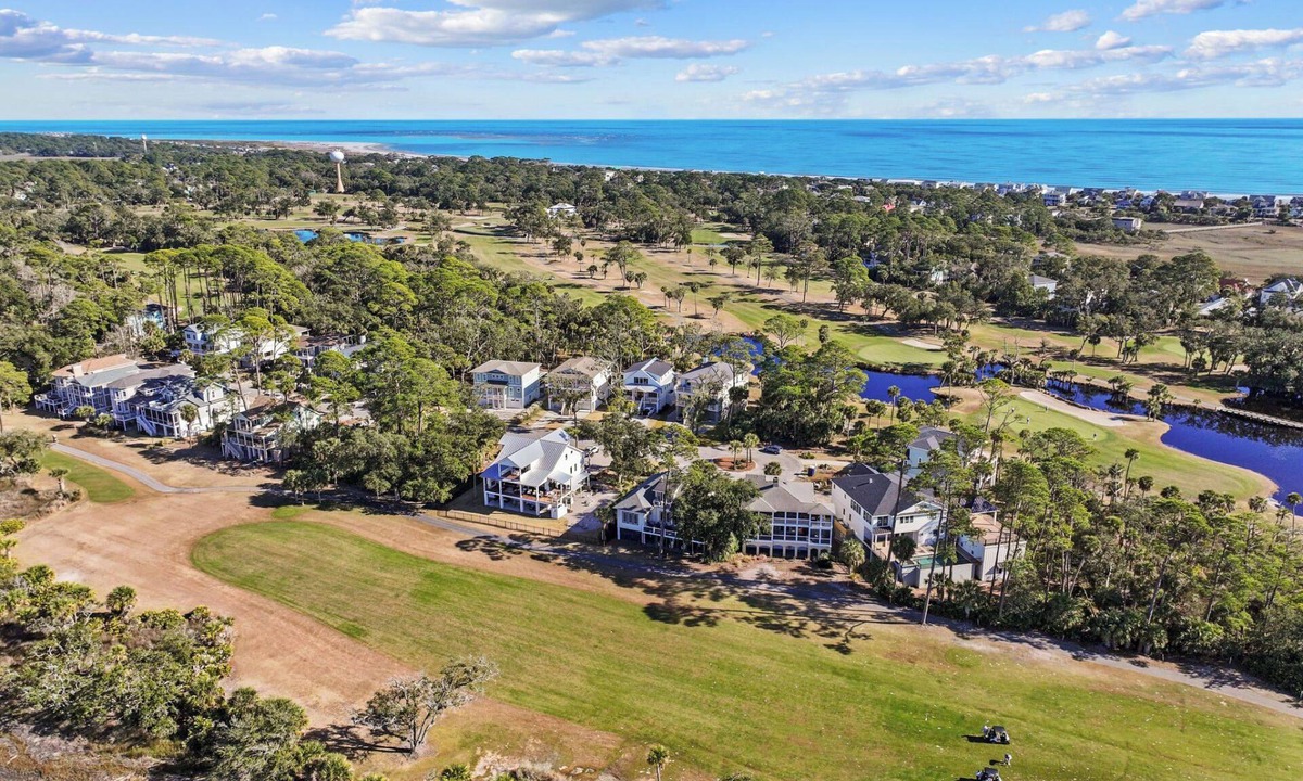 Sweetgrass House | Pet Friendly, Along 7th Green Ocean Creek Golf Course, Marsh Views - 186 Davis Love
