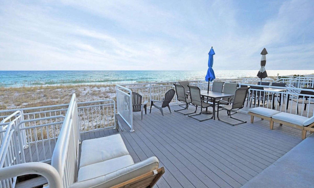 White Sands House | Pet Friendly, Gulf Front Townhome with an Elevator at White Sands!
