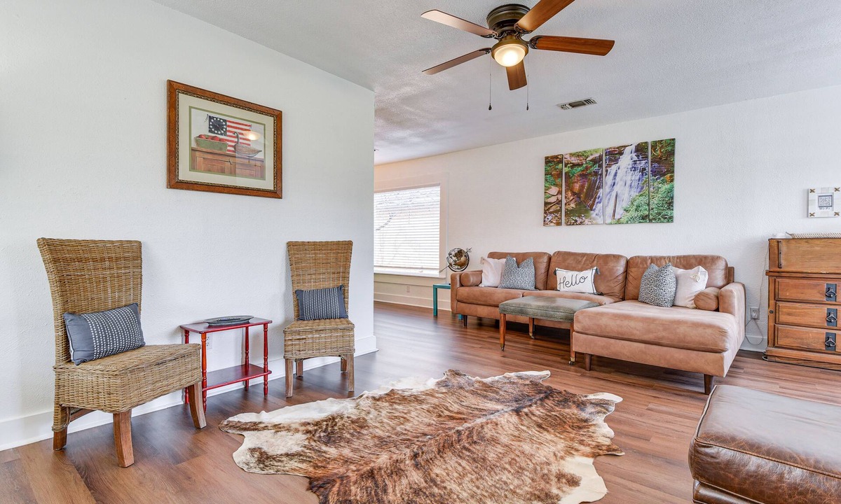 Sayles Blvd. Area House | Pet-Friendly Texas Abode w/ Patio & Fenced-In Yard