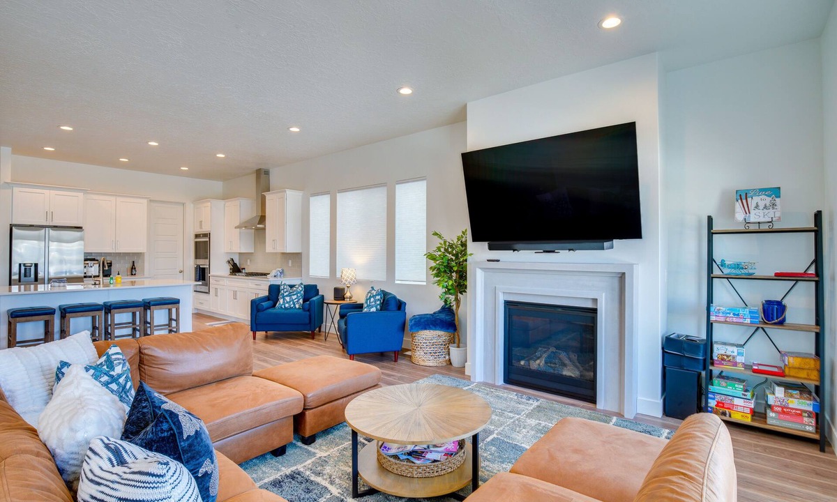 Heber House | Pet-Friendly Utah Abode - Fireplace, Patio & Grill