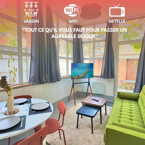 Douai Apartment | Petit cocon à Douai avec jardin et Netflix