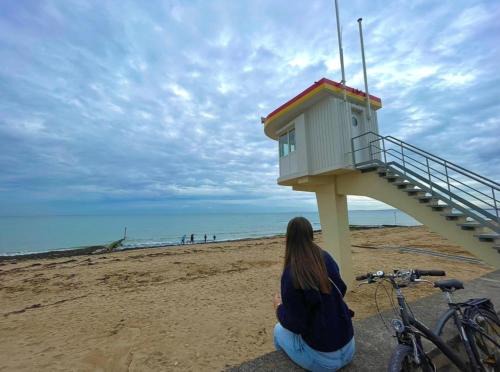 Lion-sur-Mer Apartment | Petite bulle de mer, à quelques pas du rivage