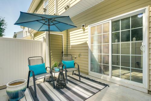 Southeast Raleigh House | Pets Welcome: Townhome w/Patio in Raleigh!