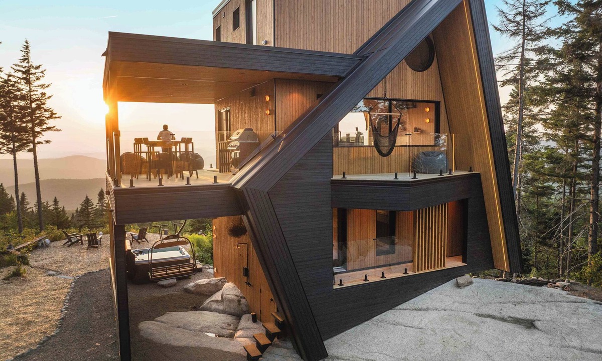 Lac Beauport Cabin | Phoenix mnt cAbin with panoramic views & Spa 30min from Quebec City