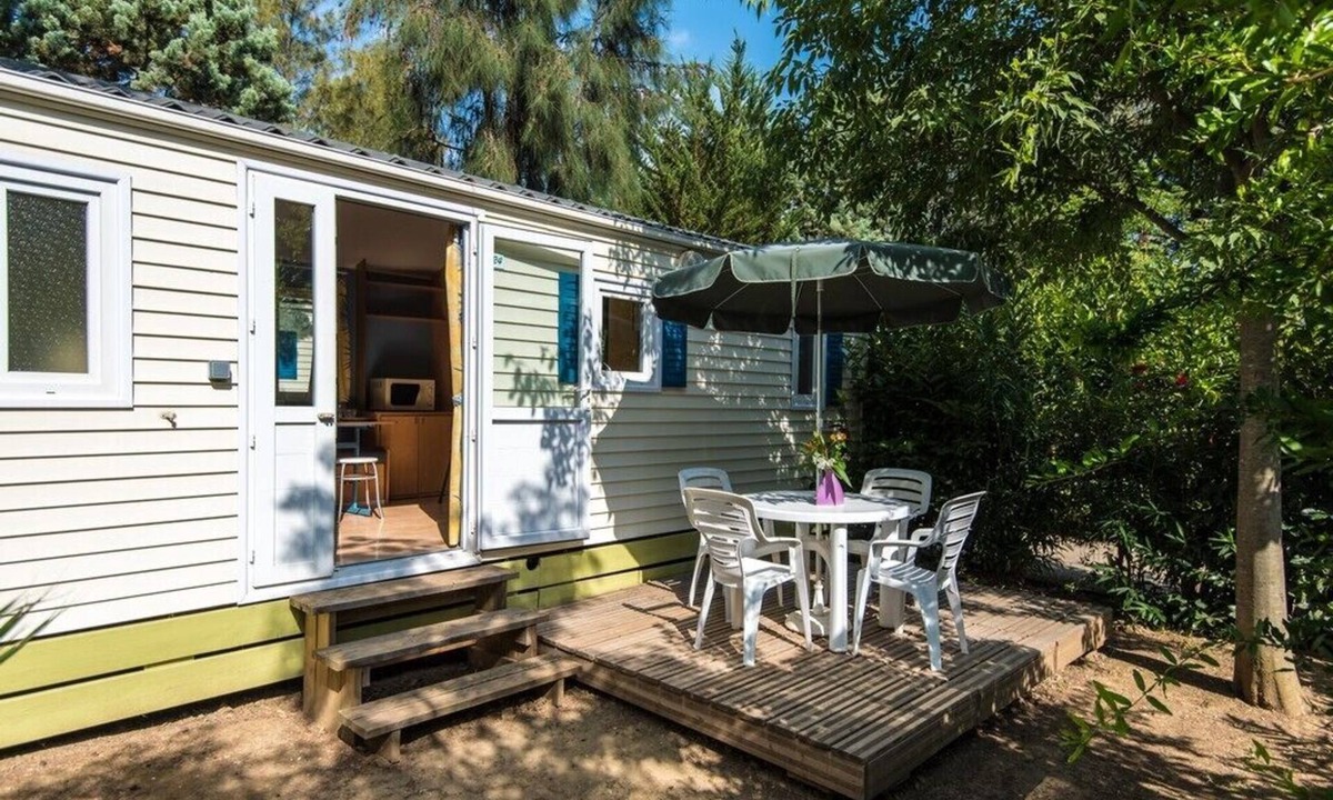 Argeles-sur-Mer RV Rental | Pinède Enchantée Summertime 2 pers clim.