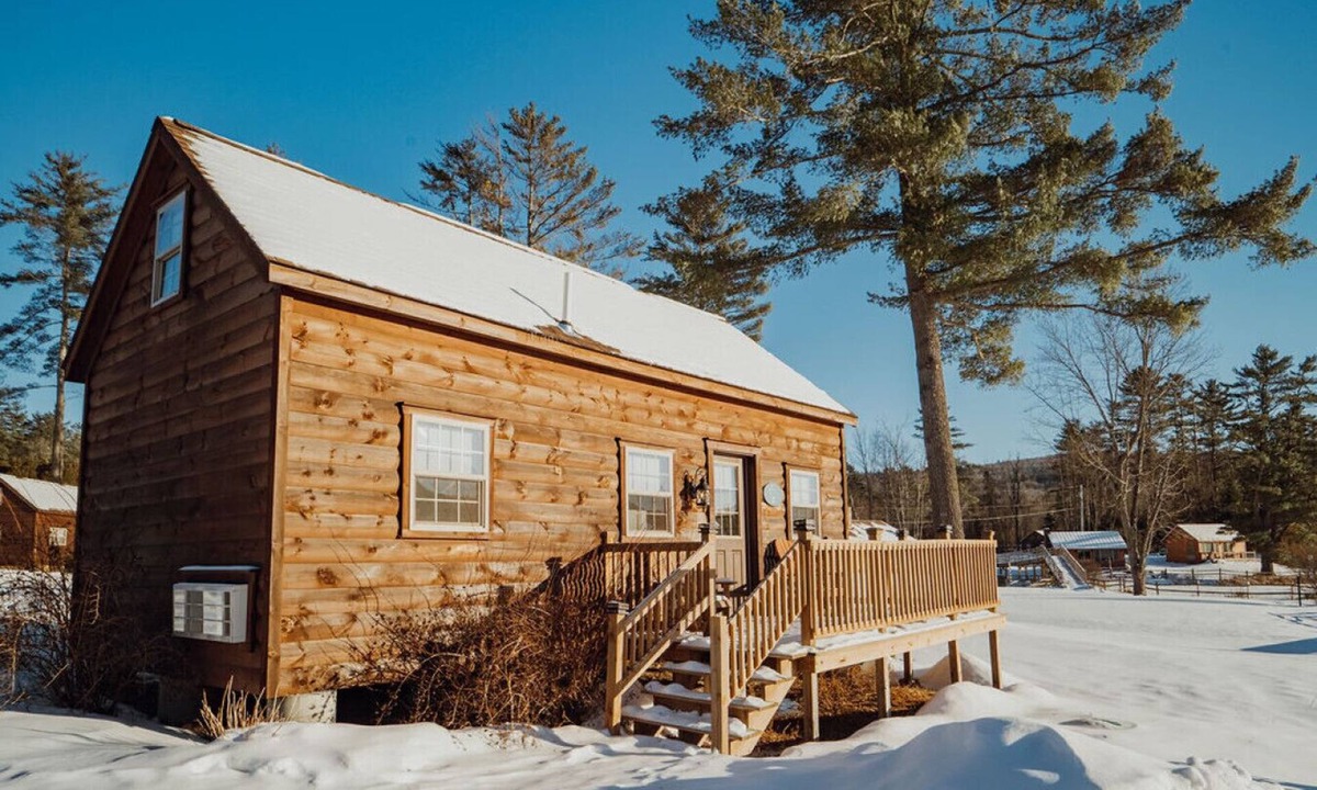 Bethlehem Cabin | Pine Cabin #5 - Rustic Lakefront Log Cabin