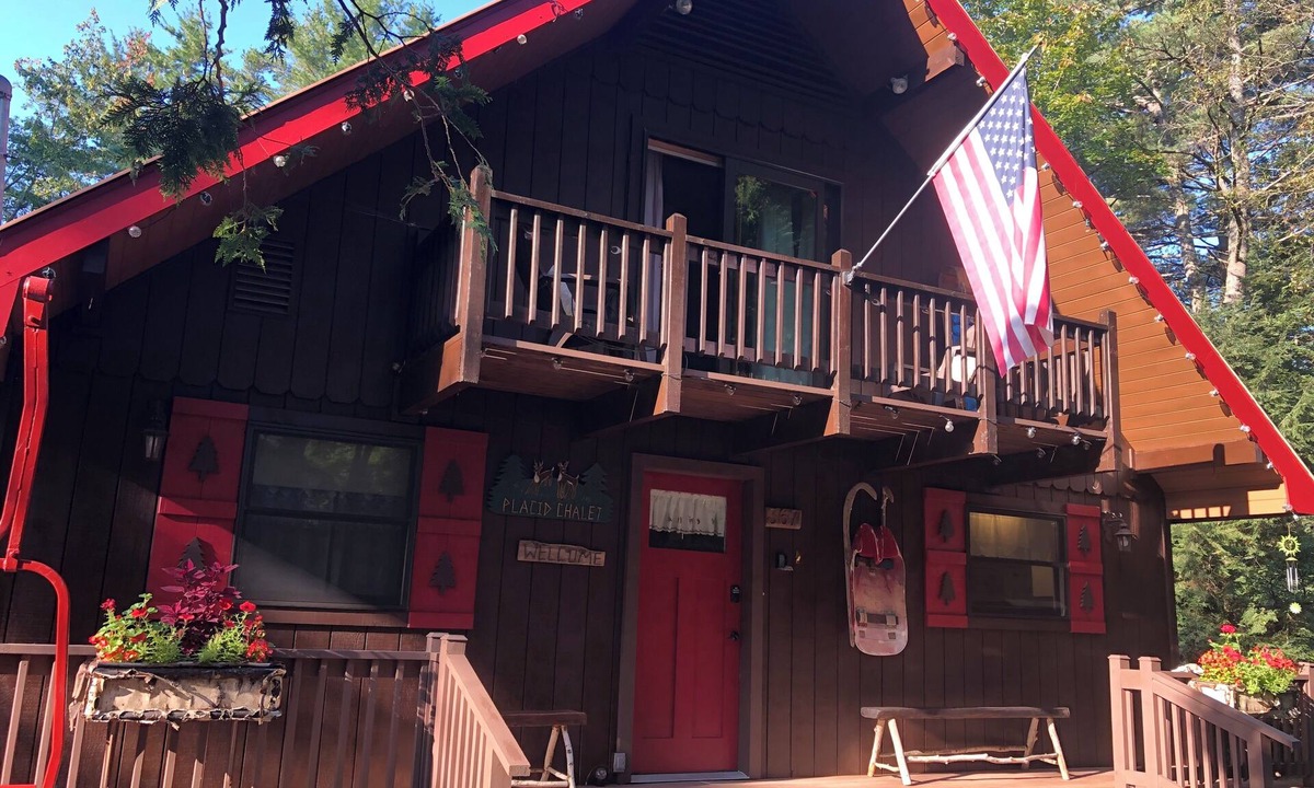 Lake Placid Ski Chalet | Placid Chalet -Unique, Private, & Walking Distance to Town