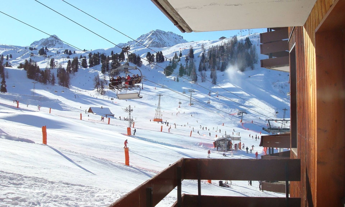 Macot-la-Plagne Apartment | Plagne-Bellecôte, magnificent view, divisible studio equipped for 4/5p