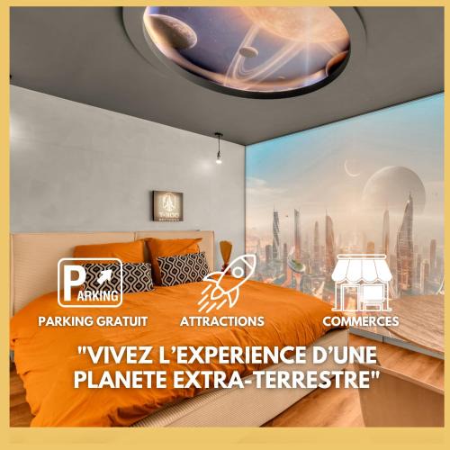 La Terrasse Apartment | Planète extraterrestre - parking gratuit - cité de l'espace