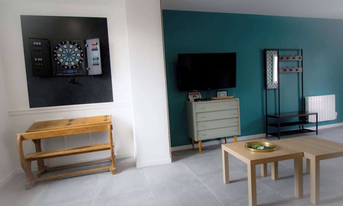Noeux-les-Mines Apartment | Player #1, wifi, jeux, parking, 4 pers, lave linge