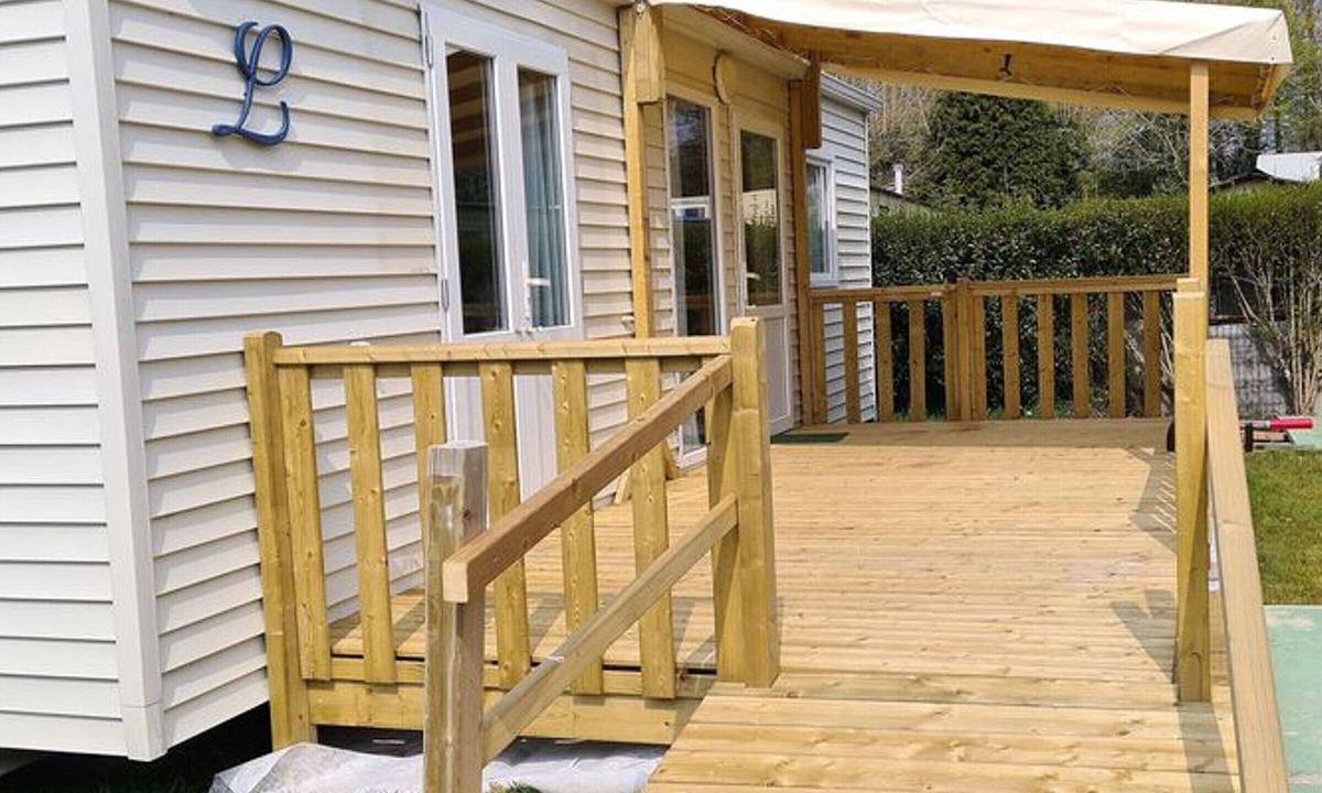Les Grandes-Ventes House | PMR mobile home with terrace, 2 bedrooms for 3 people