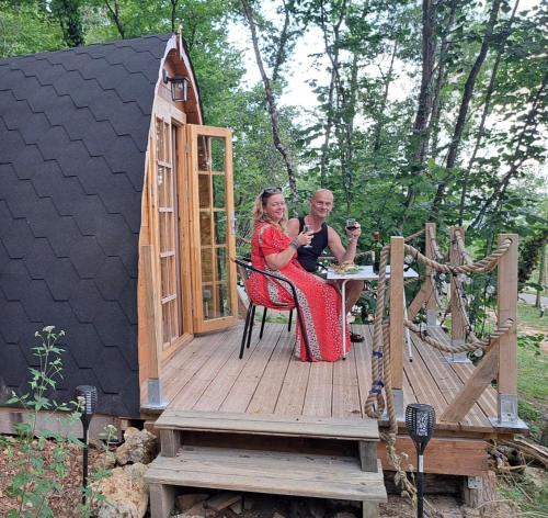 Segonzac Other | Pod - La Cocotte - on Campsite in Saint Robert, 19310, Camping Florecer
