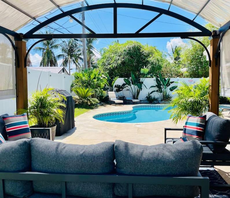 Garden Isles House | Pompano home with private heated Pool 3D tour available