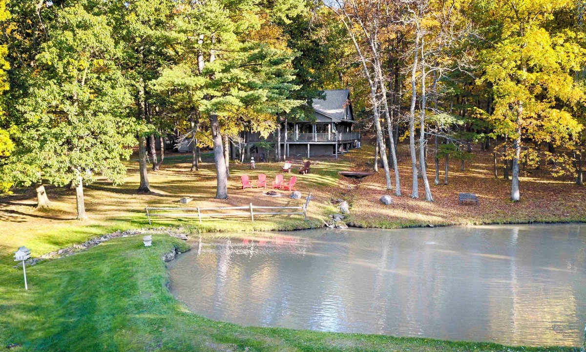Hammondsport House | Pond Cottage: "Private Pond + Pet Friendly + Close to Wineries!"