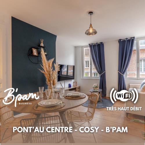 Pont-Audemer Apartment | Pont'Au Centre - Cosy - B'PAM