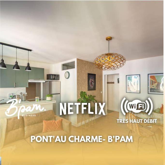 Pont-Audemer Apartment | Pont'Au Charme - Hypercentre - B'PAM
