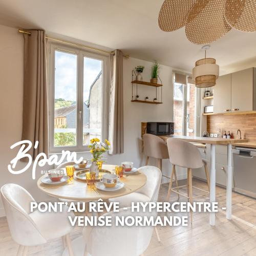 Pont-Audemer Apartment | Pont'Au Rêve - Hypercentre - Venise Normande