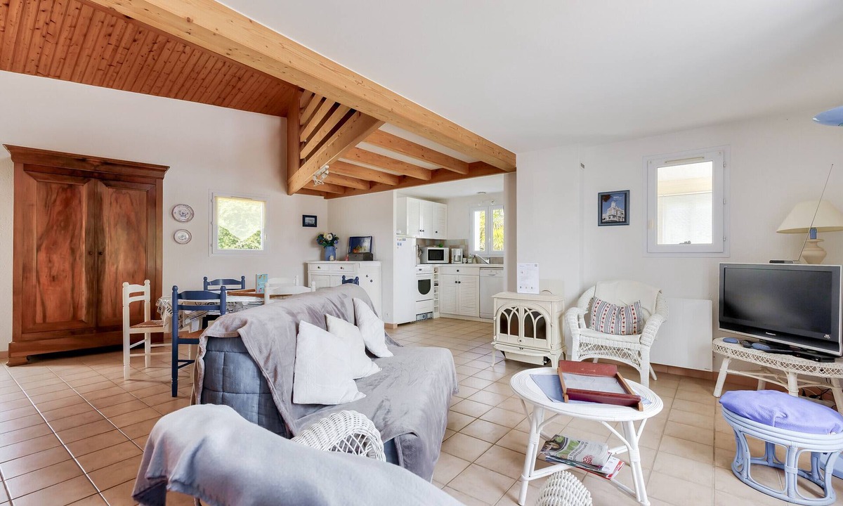 Bourgenay Ski Chalet | Pool - 250m from the golf course - House for 6