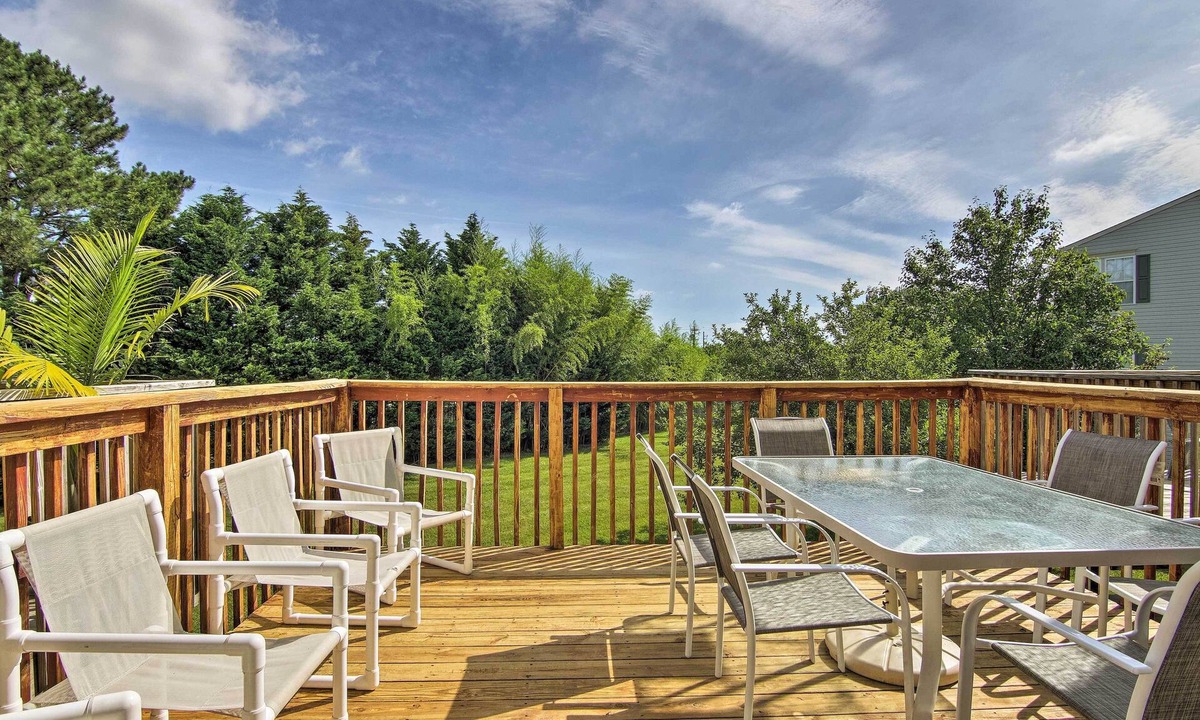 Ocean View House | Pool Access & Deck: Bethany Beach Gem