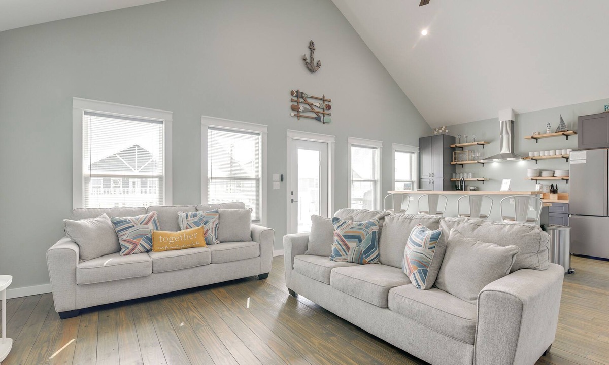 Crystal Beach House | Pool Access, Deck + Patio: Bolivar Peninsula Gem