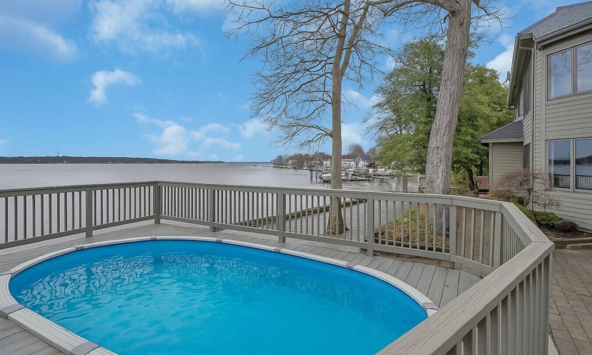 Island Heights House | Pool and Beach with Bay Views!