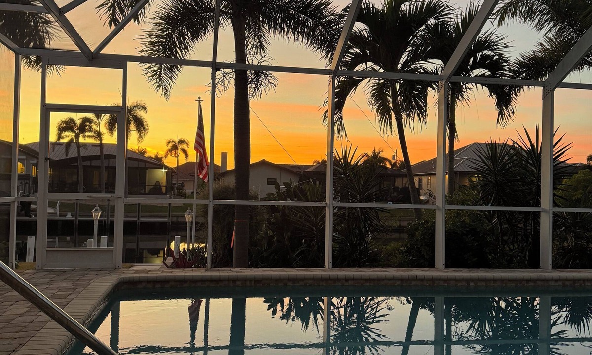 Punta Gorda House | Pool and Hot Tub Gulf Access Home 3-bedroom house with Dock