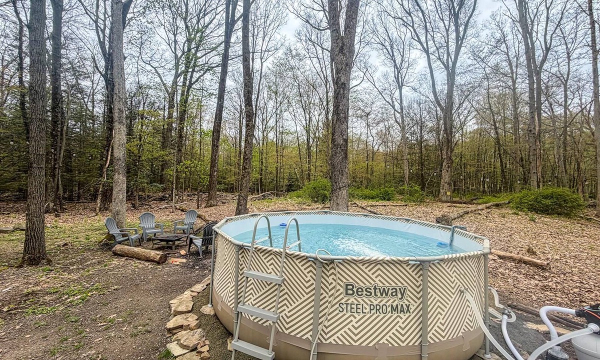Reeders House | Pool Hot Tub Secluded Fire Pit Hammock