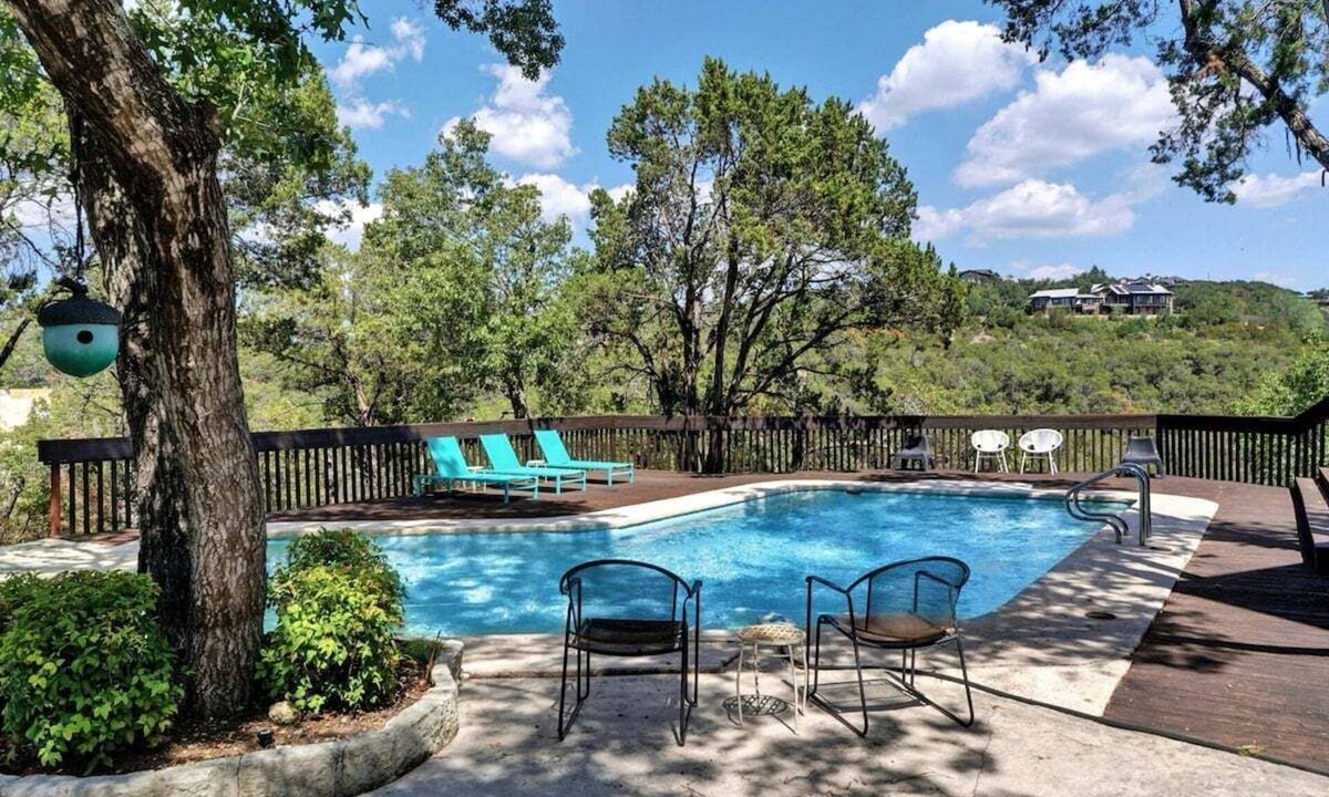 Lost Creek House | Pool, Serene Views, Airy Hillside Home - Skyfall