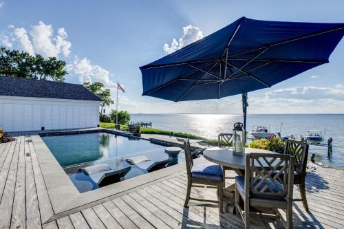 Stevensville House | Pool & Stunning Water Views: Kent Island Home!