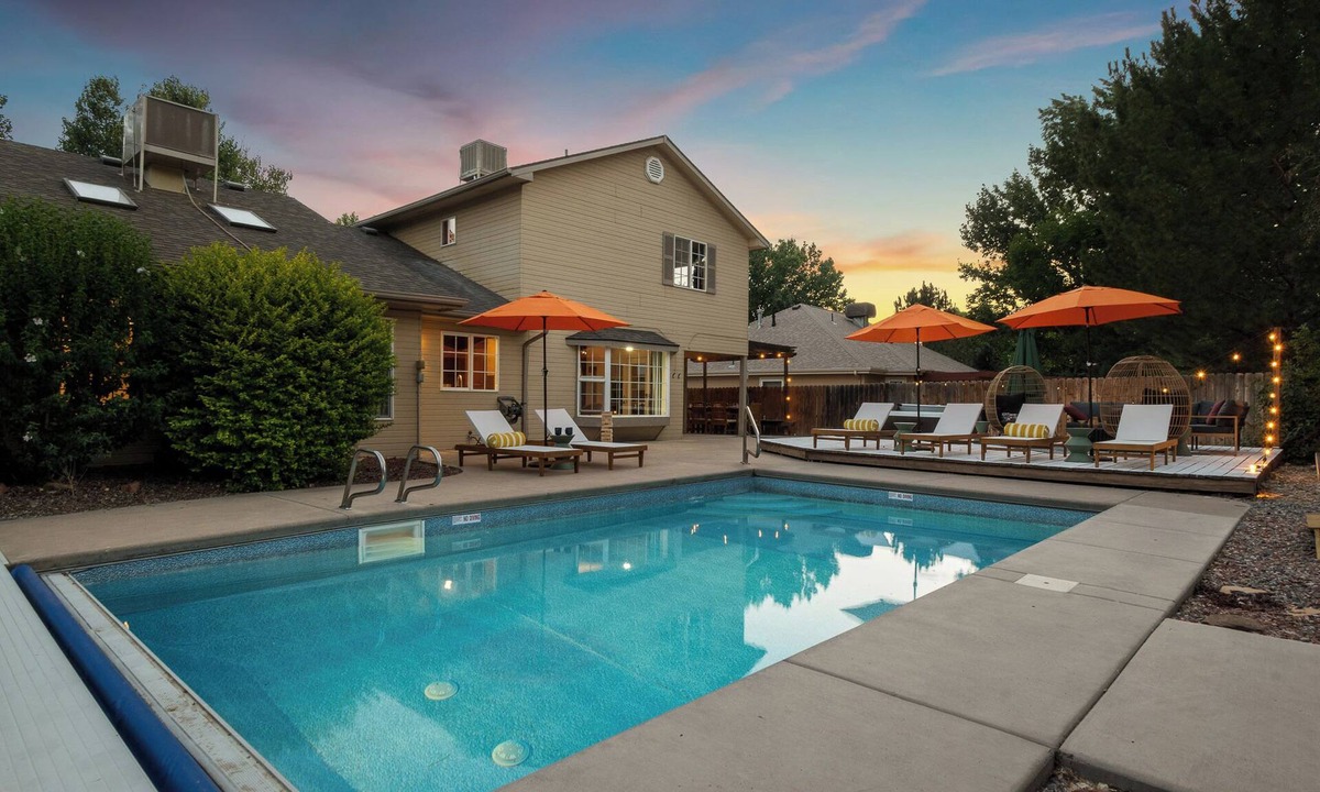 Grand Junction House | Pool, Theater, Game Room, Quiet, Close to Airport