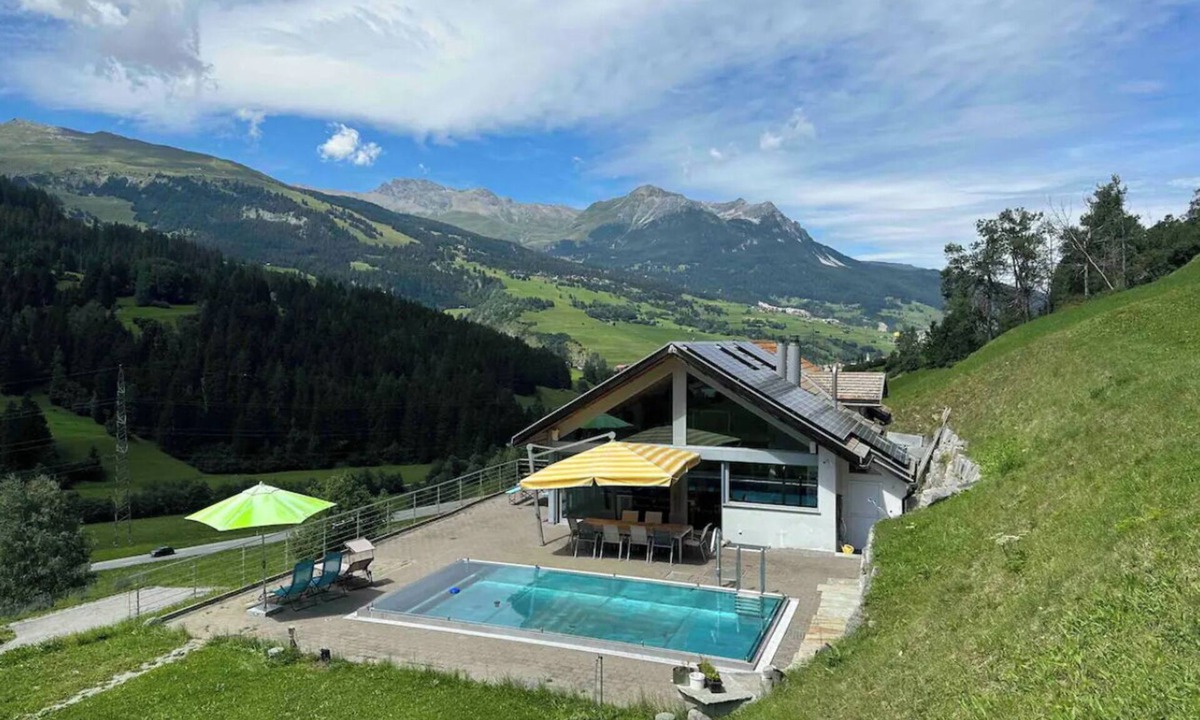 Tinzen House | Pool Villa 30 min from St. Moritz